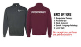 QCH Rehab 1/4 Zip Sweater
